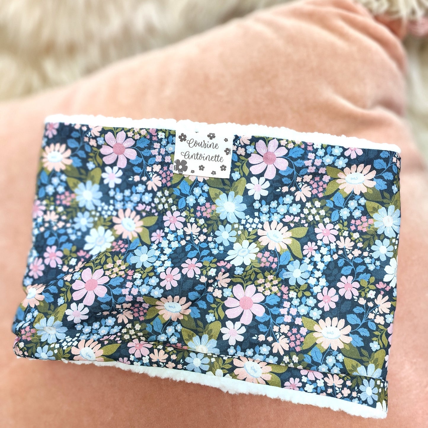 Snood artisanal Lucile fabriqué en Anjou, petite série