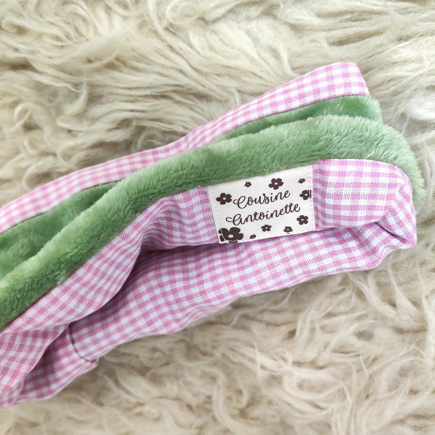 Snood artisanal Pastelline fabriqué en Anjou, petite série