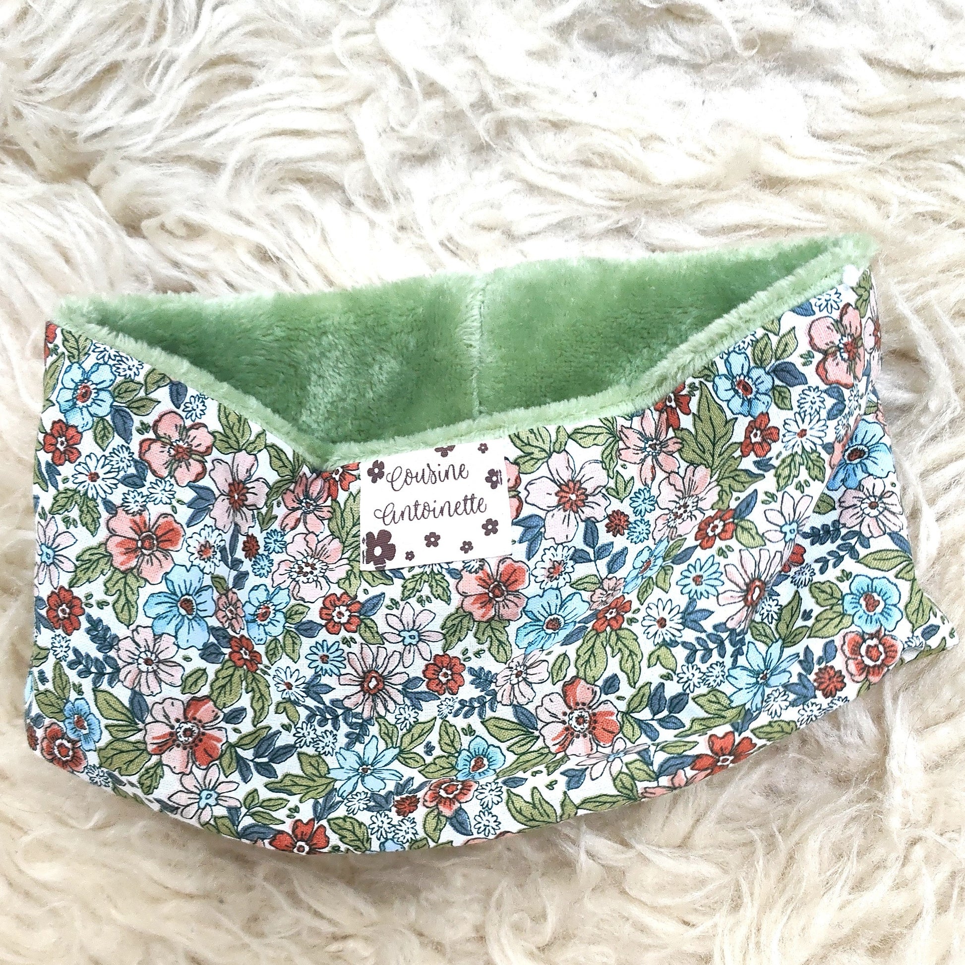 Snood artisanal Arty fabriqué en Anjou, petite série
