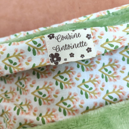 Snood artisanal Clochette fabriqué en Anjou, petite série
