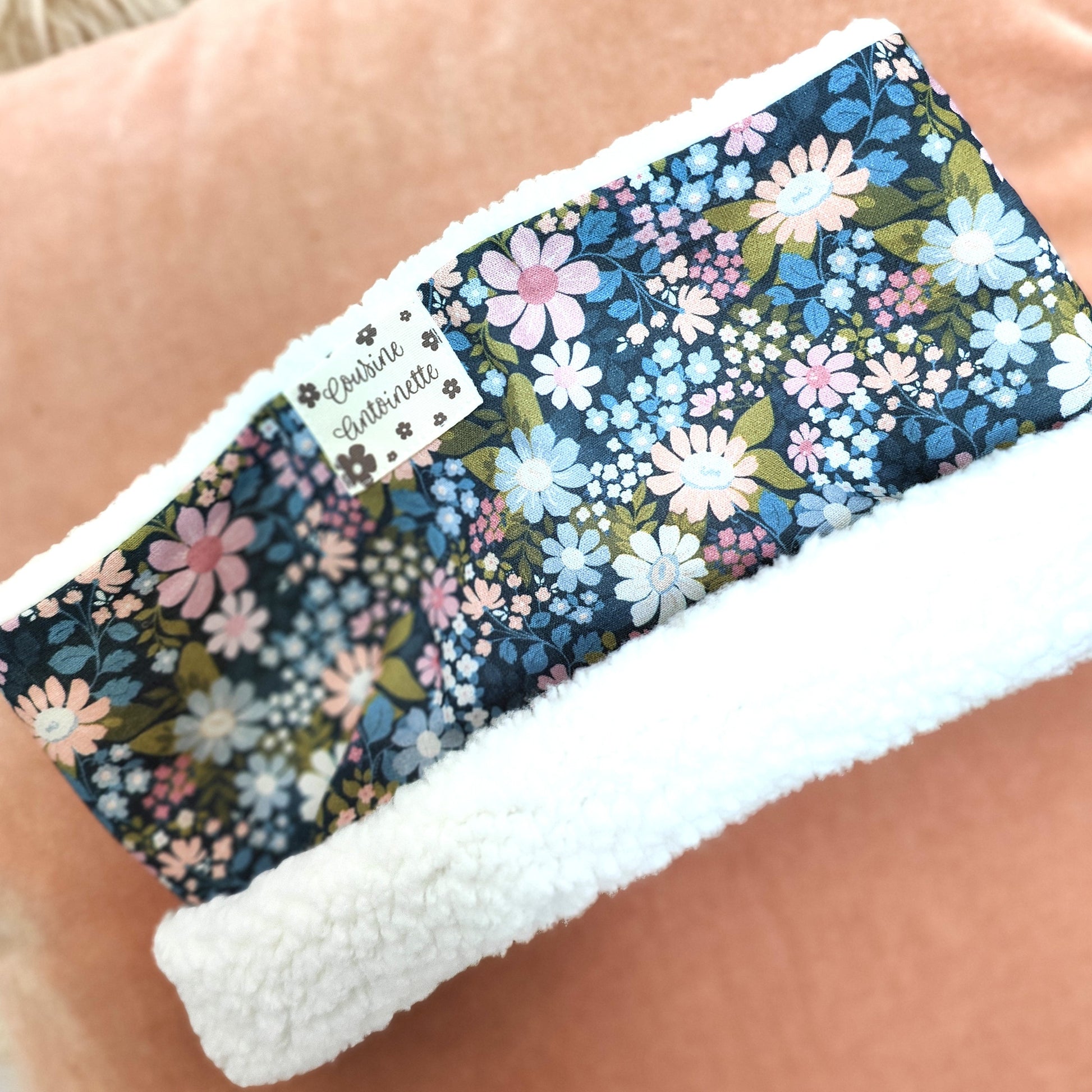 Snood artisanal Lucile fabriqué en Anjou, petite série
