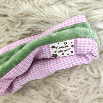Snood artisanal Pastelline fabriqué en Anjou, petite série
