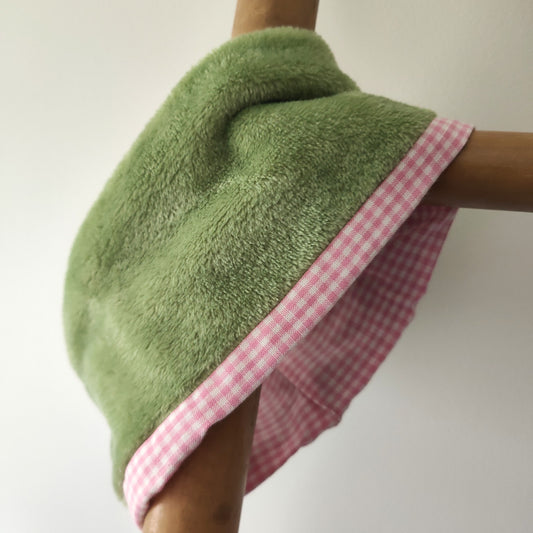 Snood enfant Pastelline en éponge bambou douce, coloris pastel
