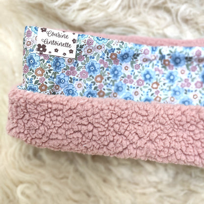 Snood Lucile porté par un enfant, confort et chaleur pour l'hiver
