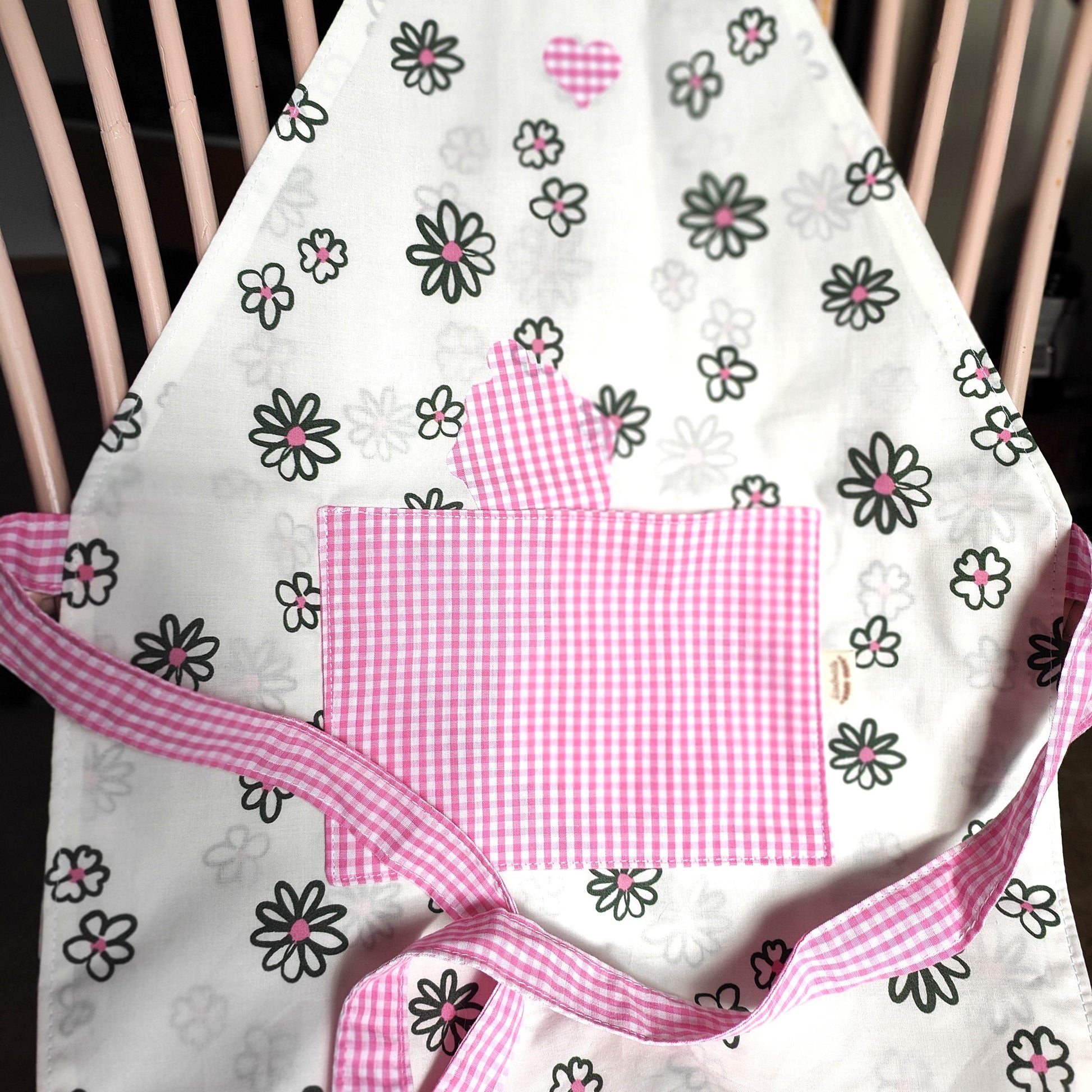 Tablier enfant motif Cake - En coton Oeko-Tex
