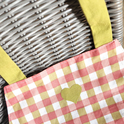 Tablier enfant motif Sorbet - En coton Oeko-Tex
