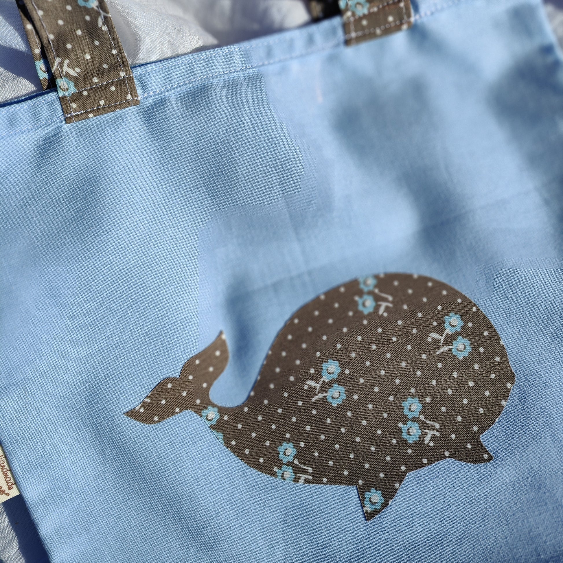 Tote bag enfant motif Bulle 25x26 cm - En coton Oeko-Tex
