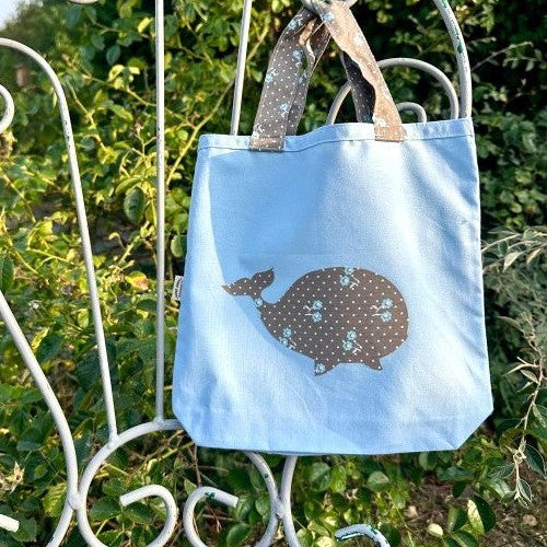 Tote bag enfant motif Bulle 25x26 cm - En coton Oeko-Tex
