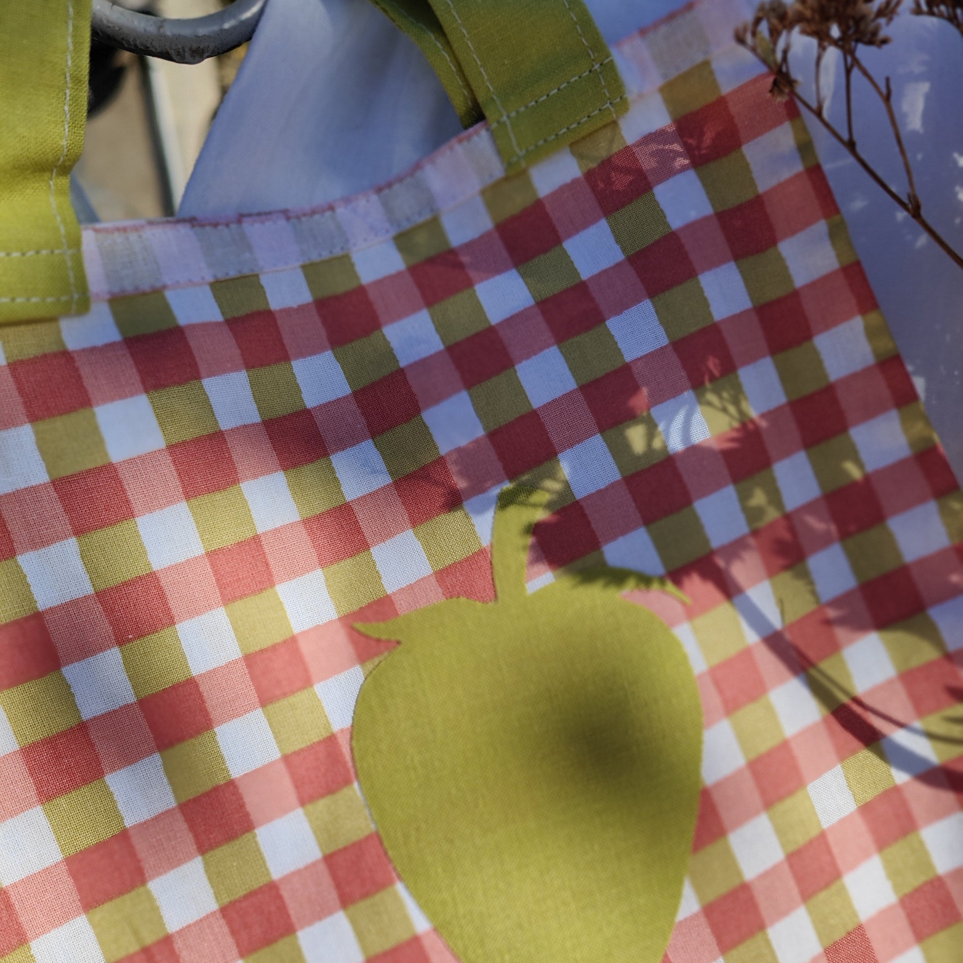 Tote bag enfant motif Sorbet 20x22 cm - En coton Oeko-Tex
